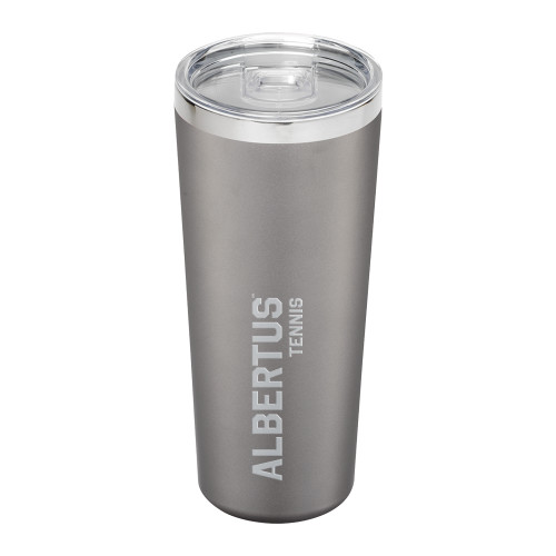  Thor Vacuum Insulated Grey Tumbler 22oz - Albertus Magnus Tennis Engraved