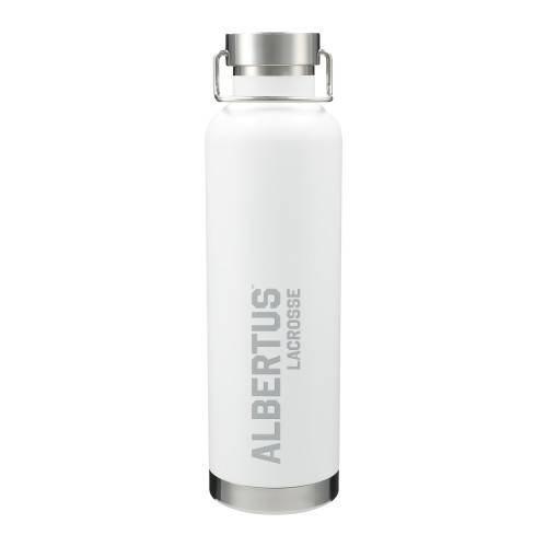  Thor Copper Vacuum Insulated White Bottle 32oz - Albertus Magnus Lacrosse Engraved