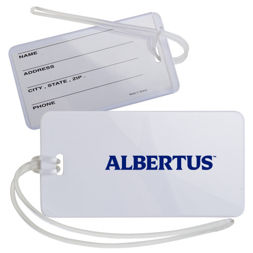 Luggage Tag - Albertus Magnus Wordmark