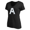 Thumbnail image for  Womens Plus Black V Neck T Shirt