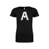Thumbnail image for  Next Level Girls Black Fashion Fit T Shirt