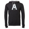 Thumbnail image for  Bella + Canvas Dark Grey Heather Fleece Hood