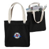 Thumbnail image for  Allie Black Canvas Tote