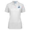 Thumbnail image for  Womens Silk Touch White Pique Polo