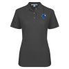 Thumbnail image for  Womens Silk Touch Charcoal Pique Polo