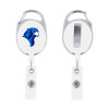 Thumbnail image for  White Oval Retractable Badge Holder w/Clip