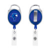 Thumbnail image for  Blue Oval Retractable Badge Holder w/Clip