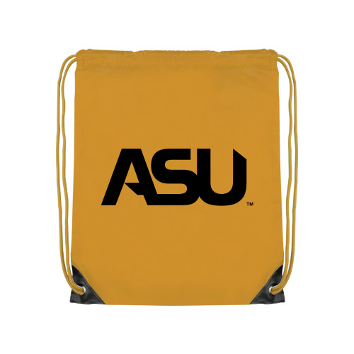  Gold Drawstring Backpack - ASU