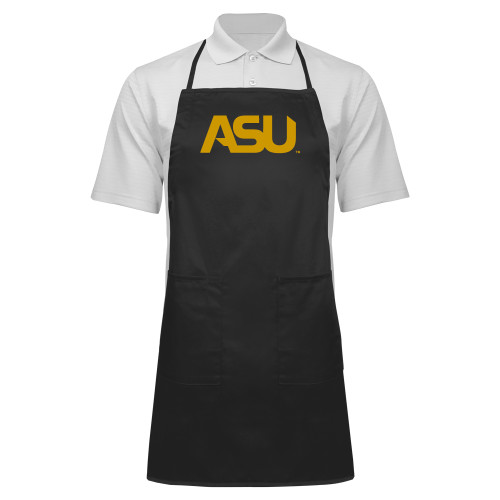  Full Length Black Apron - ASU