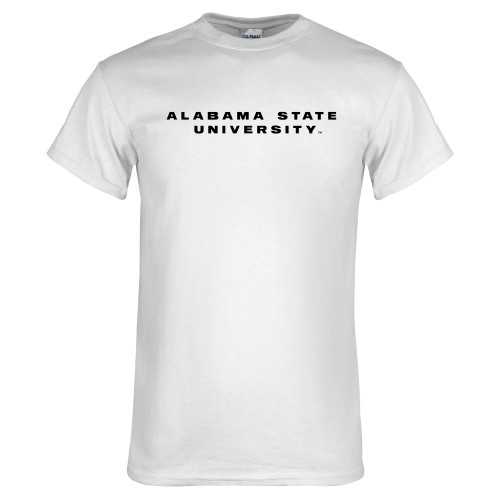  White T Shirt - Alabama State University