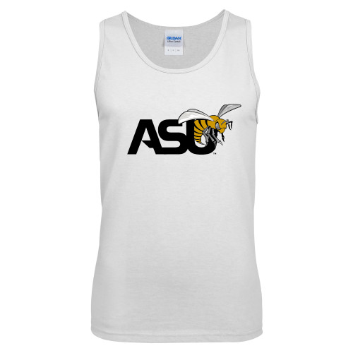  White Tank Top - Official Logo
