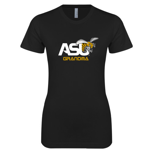  Next Level Womens Black Boyfriend Tee - Grandma