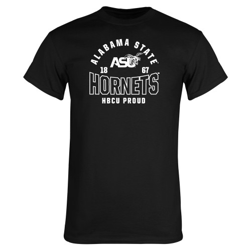  Black T Shirt - Hornets HBCU 1867