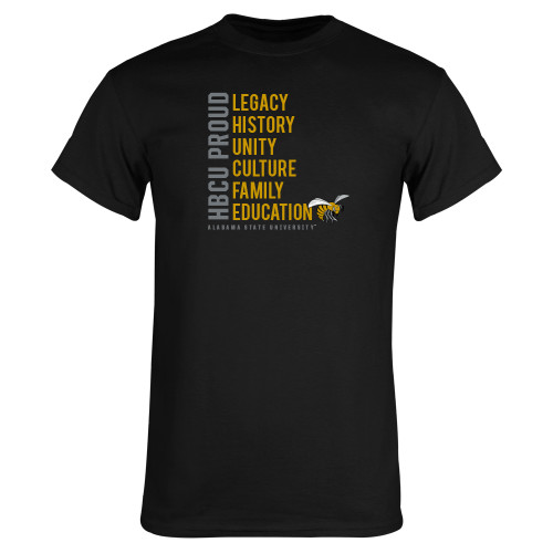  Black T Shirt - HBCU Proud ASU