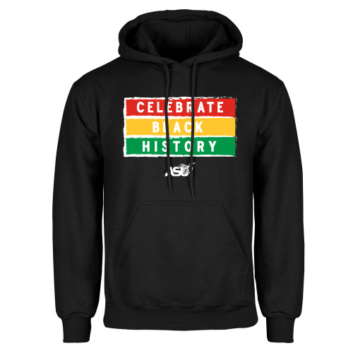  Black Fleece Hoodie - Black History Month Stacked ASU