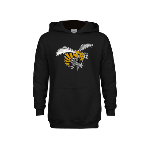  Youth Black Fleece Hoodie - Hornet