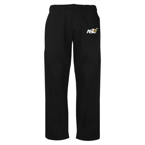  Black Fleece Open Bottom Pant - Official Logo