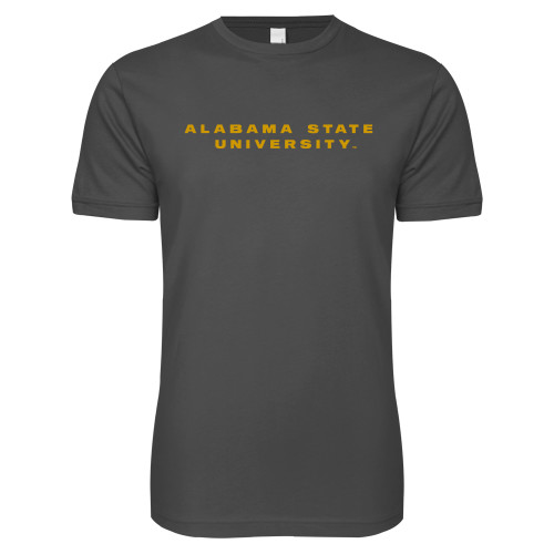  Next Level Charcoal SoftStyle T Shirt - Alabama State University