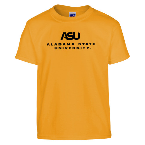  Youth Gold T-Shirt - ASU Alabama State University