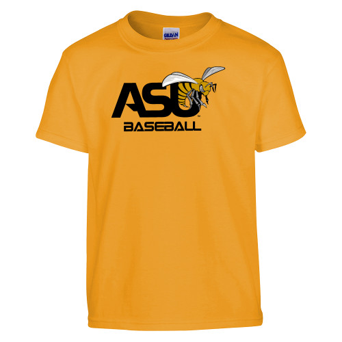  Youth Gold T-Shirt - Baseball