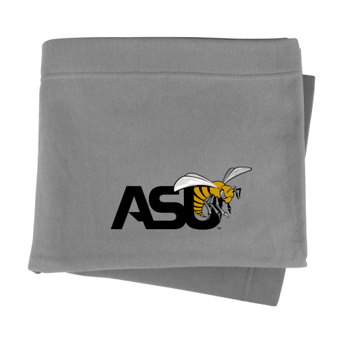  Grey Sweatshirt Blanket - Official Logo
