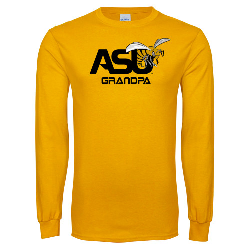  Gold Long Sleeve T Shirt - Grandpa