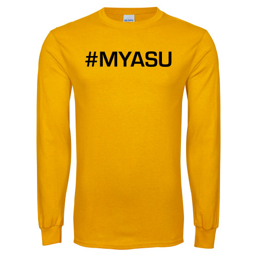  Gold Long Sleeve T Shirt - My ASU