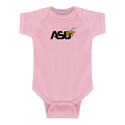  Light Pink Infant Onesie - Official Logo