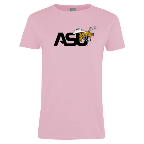  Womens Pink Short Sleeve Tee - Official Logo
