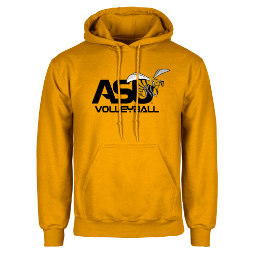  Gold Fleece Hoodie - Volleyball