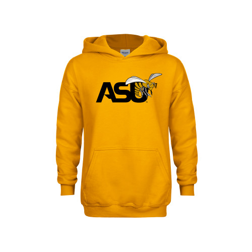  Youth Gold Fleece Hoodie - Official Logo