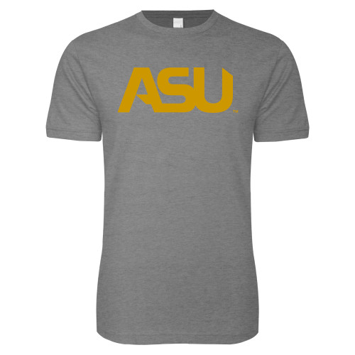  Next Level Heather Grey SoftStyle T Shirt - ASU