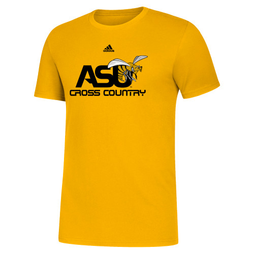  Adidas Collegiate Gold Fresh Tee - Adidas ASU Cross Country