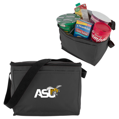 Six Pack Grey Cooler - Official Logo