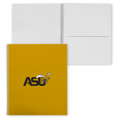  College Spiral Notebook w/Clear Coil - Official Logo