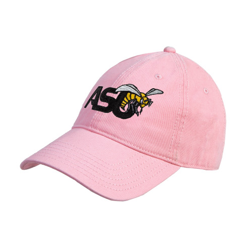  Pink Unstructured Adjustable Low Profile Cap - Official Logo