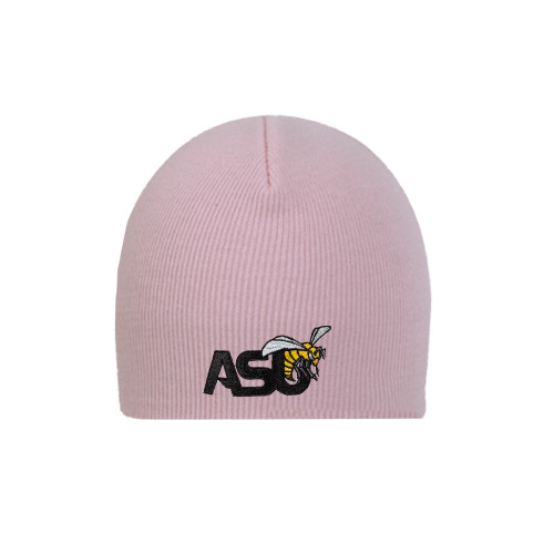  Pink Knit Beanie - Official Logo