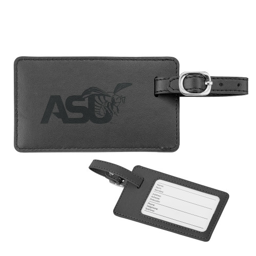  Neoskin Black Luggage Tag - Official Logo Engraved