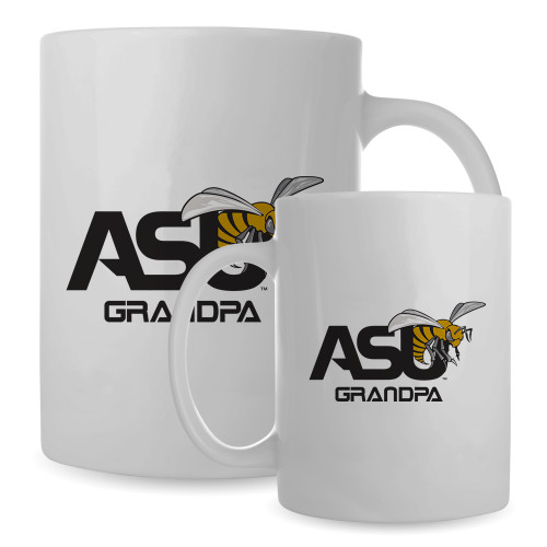  Full Color White Mug 15oz - Grandpa