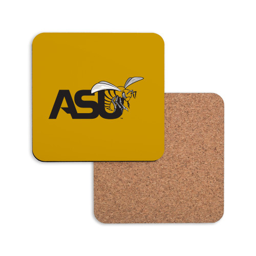  Hardboard Coaster w/Cork Backing - Official Logo