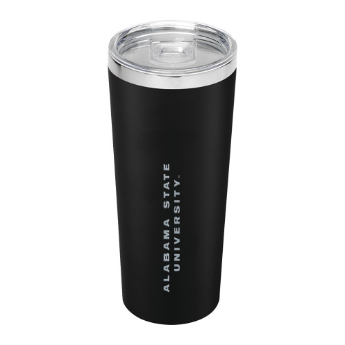  Thor Vacuum Insulated Black Tumbler 22oz - Alabama State University Engraved