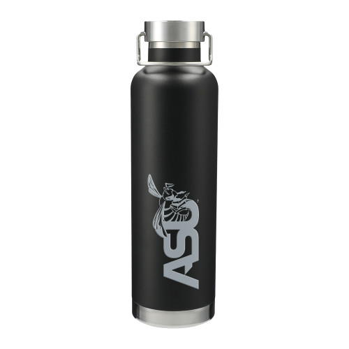  Thor Copper Vacuum Insulated Black Bottle 32oz - Official Logo Engraved