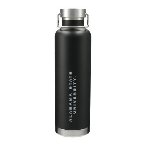  Thor Copper Vacuum Insulated Black Bottle 32oz - Alabama State University Engraved