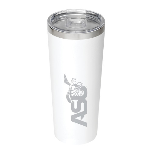  Thor Vacuum Insulated White Tumbler 22oz - Official Logo Engraved