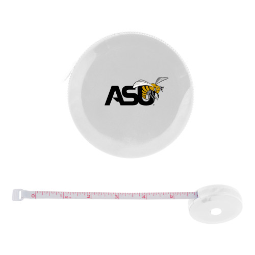  White Round Cloth 60 Inch Tape Measure - Official Logo