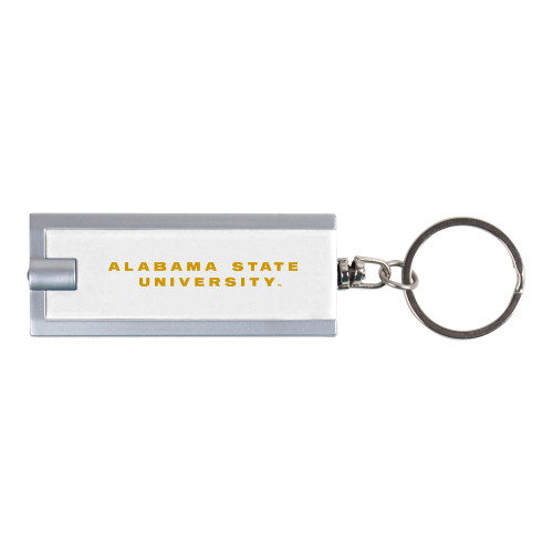  Turbo White Flashlight Key Holder - Alabama State University