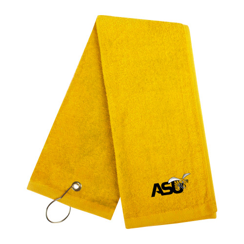  Gold Golf Towel - Official Logo