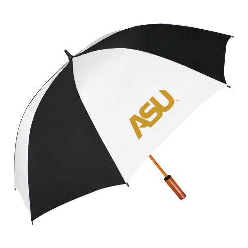  64 Inch Black/White Umbrella - ASU
