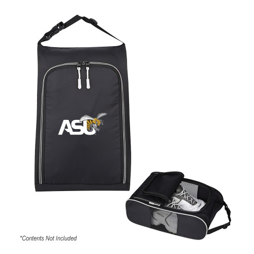  Crosstown Side Mesh Black Shoe Bag - Official Logo
