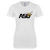 Thumbnail image for  Next Level Womens White Boyfriend Tee